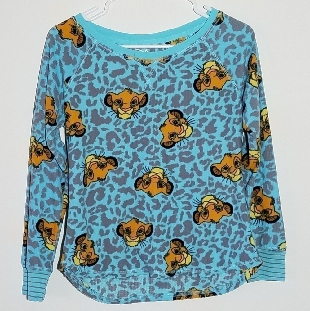 Disney Lion King Simba PJ Night Lounge Shirt XS